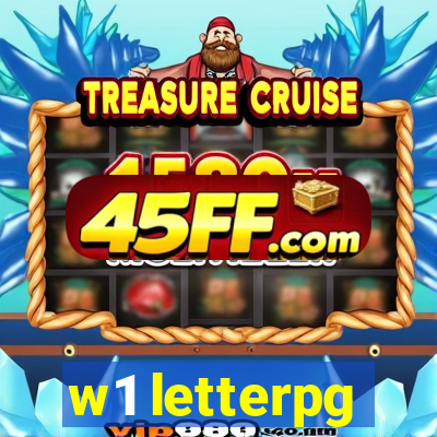 w1 letterpg